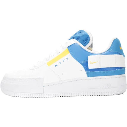 Nike véritable AIR Force 1 chaussures de sport décontractées à la mode pour hommes et femmes CK6923-101