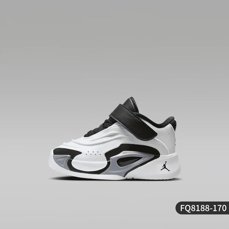 Chaussures de sport Nike authentiques JORDAN pour bébés et enfants, absorbant les chocs, à Velcro, résistantes à l'usure, FQ8188-170