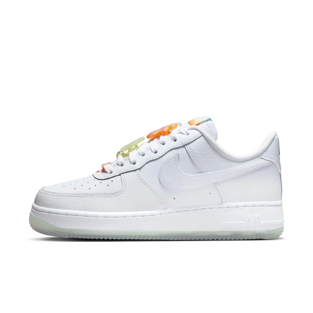 Nike Air Force 1 Baskets de skateboard pour femme avec semelles antidérapantes, durables et amortissantes IB8875-111