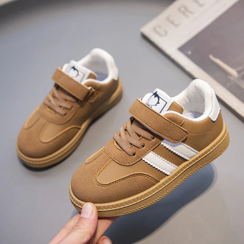 2025 printemps enfants baskets filles mode conseil chaussures garçons anti-dérapant chaussures d'école mode doux baskets pour garçons enfants