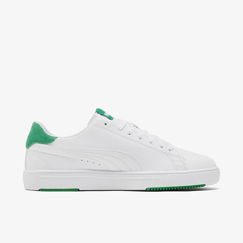 Puma Authentique Serve Pro Lite Chaussures basses blanches pour hommes et femmes 374902-05