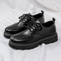 Mocassins décontractés pour hommes, chaussures habillées noires à la mode, chaussures formelles élégantes, confortables à enfiler
