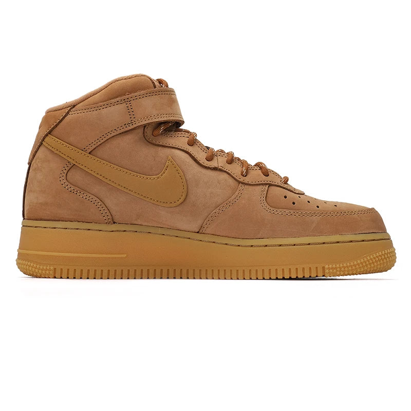 Nike Chaussures de sport pour hommes Air Force 1 Mid'07, baskets mi-hautes, confortables, amortissantes, résistantes à l'usure, chaussures décontractées Dj9158-200