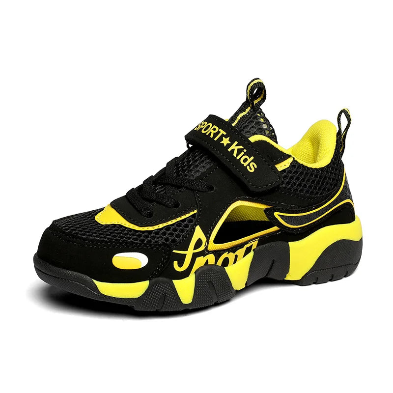 Chaussures d'été pour enfants, sandales respirantes pour garçons, chaussures souples pour enfants, protection des orteils en plein air, sandales de plage, chaussures d'eau