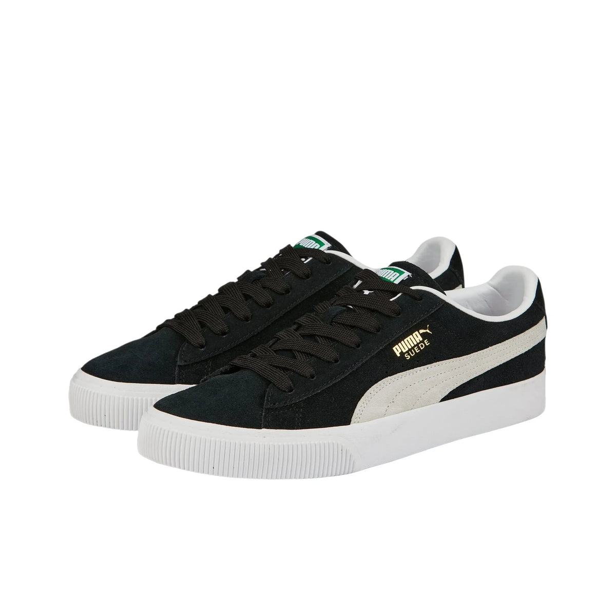 Sneakers classiques en daim PUMA 'Noir Blanc' 386598-03