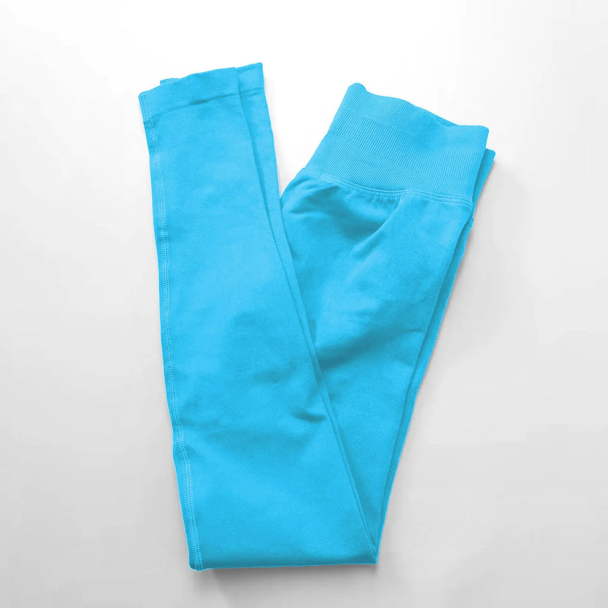 NCLAGEN Leggings de yoga pour femme, pantalon de sport sans couture, avec bande côtelée basse, vêtements de gym, tenue de fitness, collants effet scrunch bum