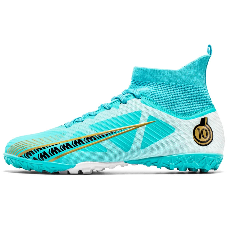 Chaussures de football cloutées pour hommes et femmes, chaussures de football, chaussures d'entraînement de football en plein air, offre spéciale