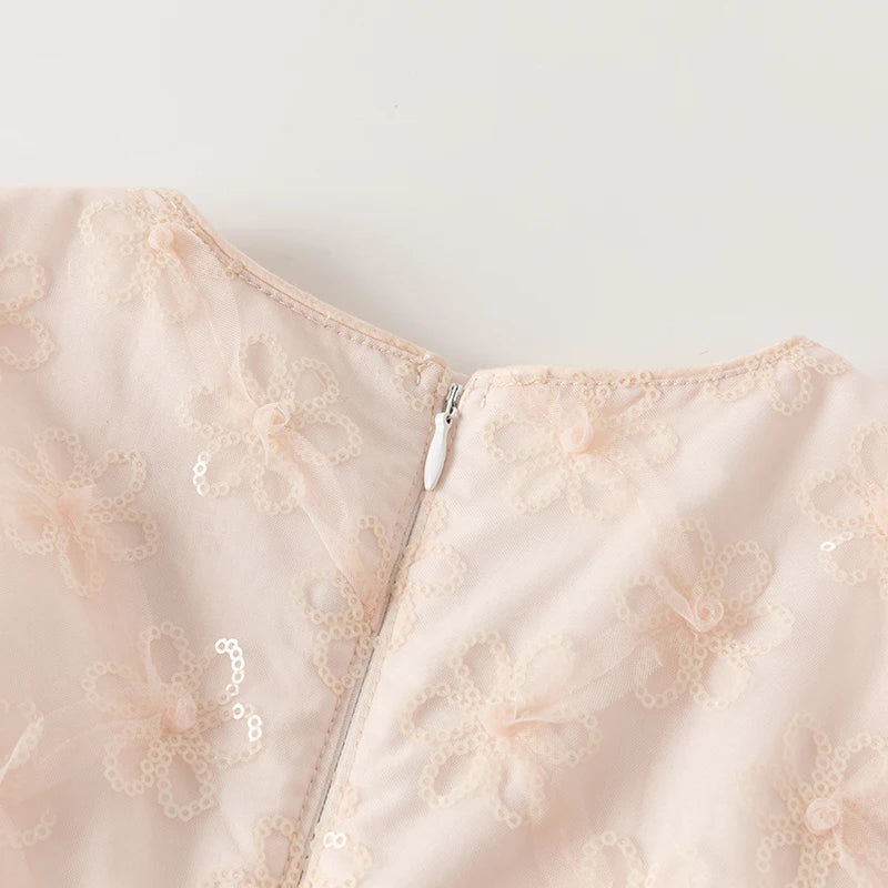 Fur ses-Robe de princesse MACGirl pour enfants, rose fibre, maille, Noble, mignon, doux, charme, fête, nouveau, été, 2024, DK2240331
