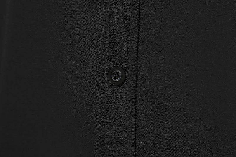 Chemise à imprimé doré pour homme, chemise décontractée à manches longues, vêtements pour homme, confortable et tendance, parfaite pour un usage quotidien