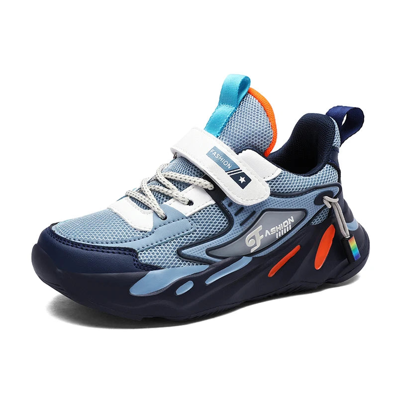 Baskets en maille respirante pour enfants, chaussures de course, plates et décontractées, grande taille 39 40, nouvelle collection 2023