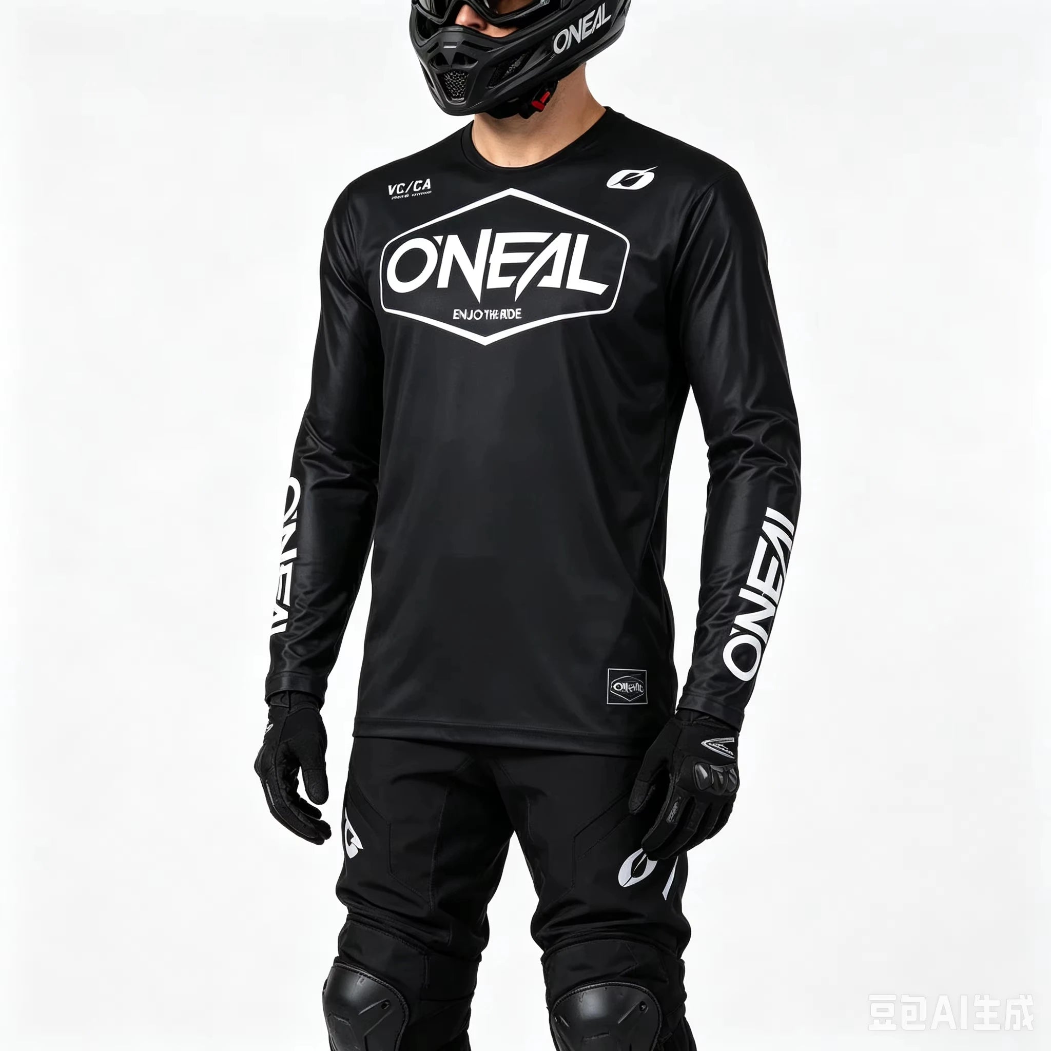 Combinaison de course en descente pour hommes, haut de cyclisme VTT, maillot de motocross, vêtements de sport respirants à séchage rapide pour tout-terrain