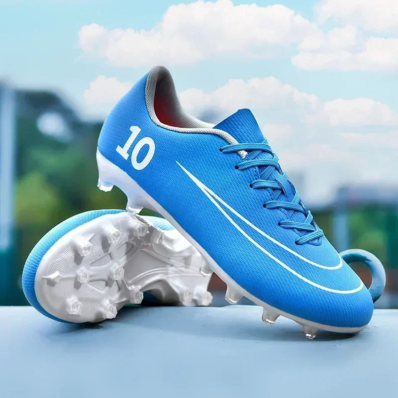 Nouvelles chaussures de football pour hommes, chaussures de football professionnelles, chaussures d'entraînement en plein air pour adultes et enfants, chaussures de sport ultralégères TF/FG, chaussures de futsal de haute q