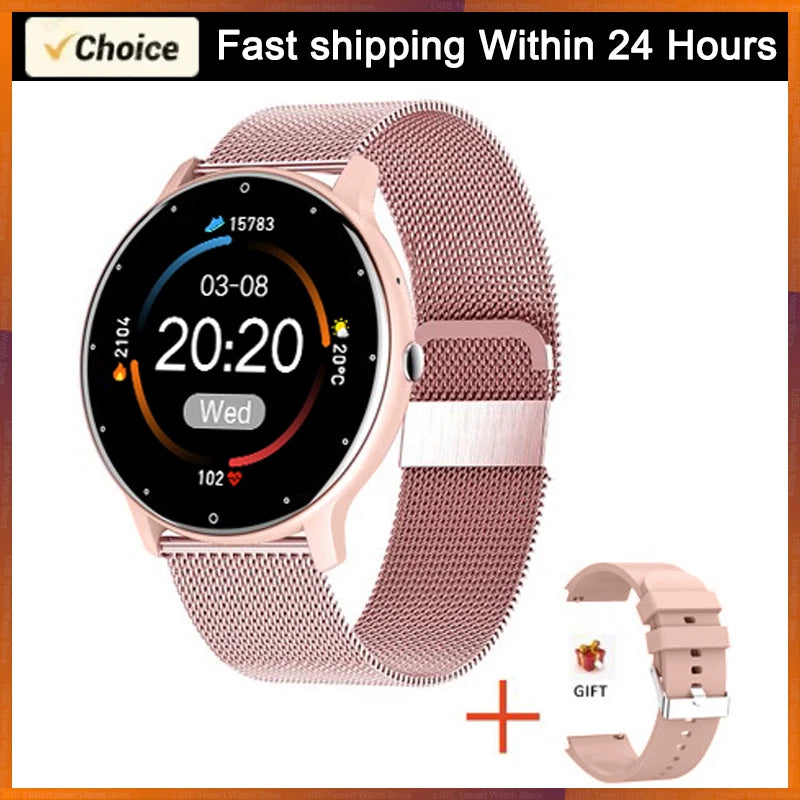LIGE étanche femmes montre bracelet intelligent prévisions météorologiques en temps réel hommes montres sport dames montre intelligente pour femmes Android IOS