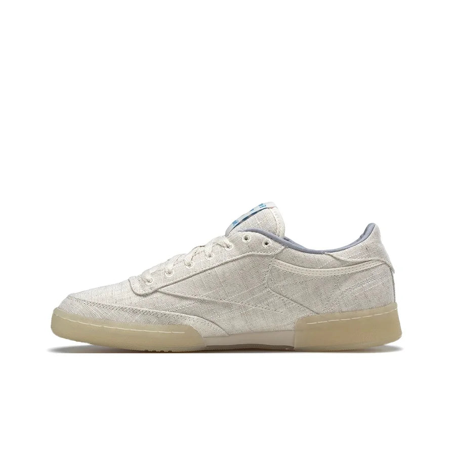 Chaussures de skateboard Reebok Club C unisexes basses gris/bleu