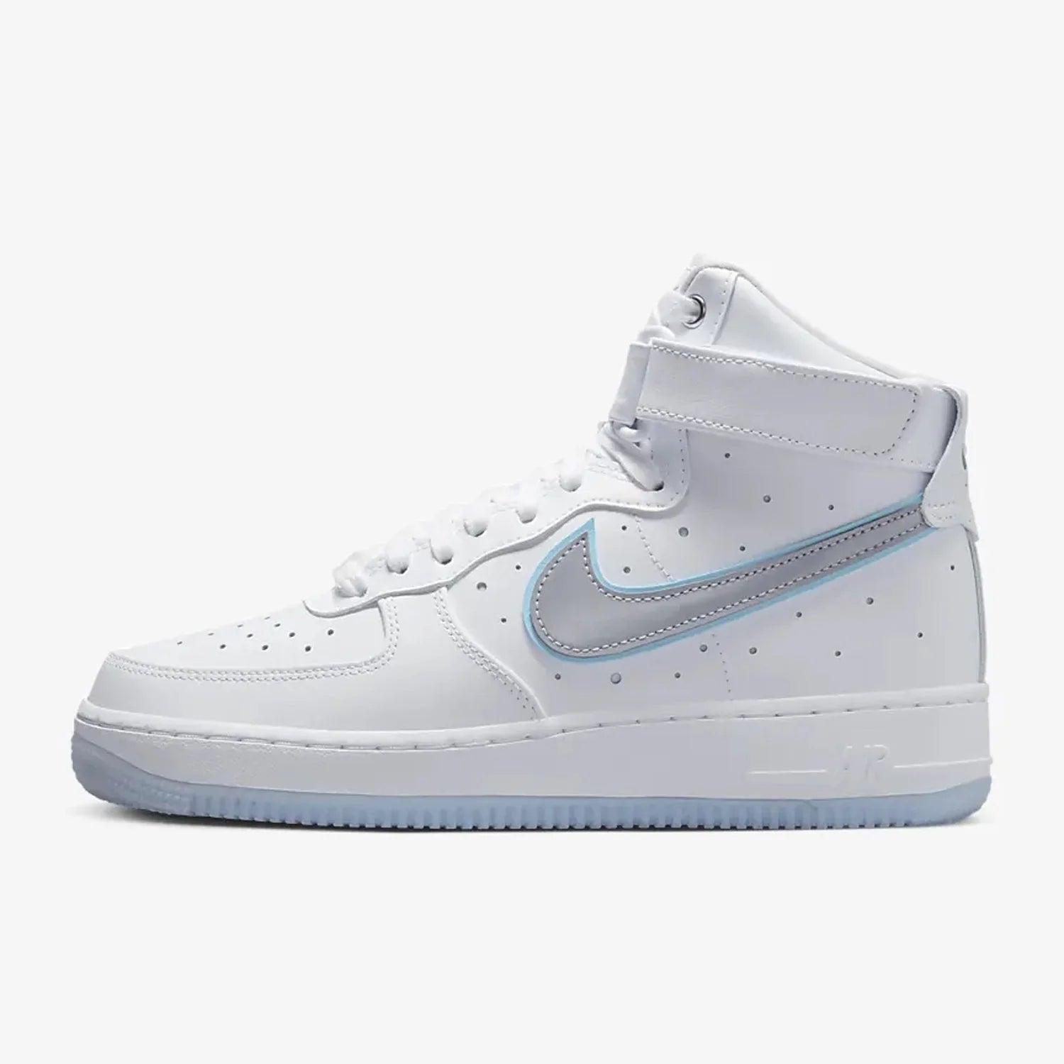 Nike Authentic Air Force 1 Baskets de sport décontractées à tige haute pour femme FB1865-101