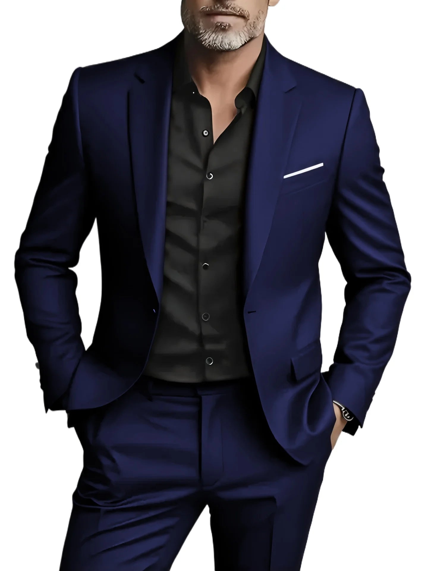 Costumes De marié pour hommes, 2 pièces, taille Extra Large, Tuxedos De mariage, ensembles De bal, Blazer d'affaires