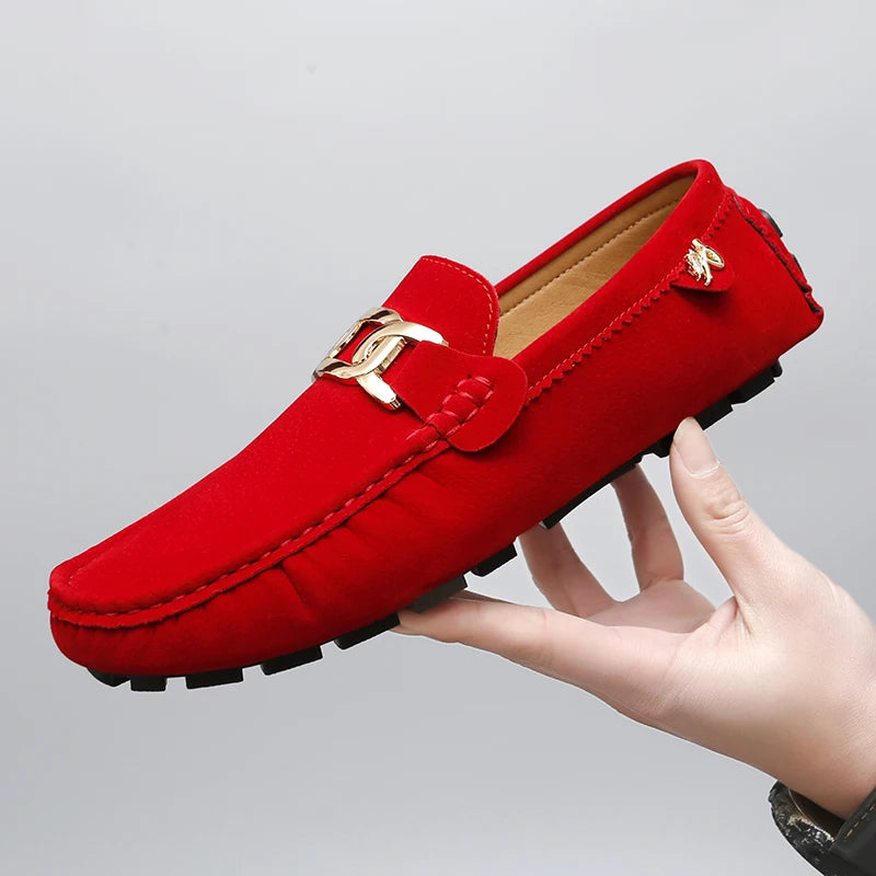 Chaussures bonnet faites à la main pour hommes, semelle souple, à enfiler, décontractées, paresseuses, respirantes, Trbottomie, les plus faciles pour assortis, grande taille, nouvelle collection 2025