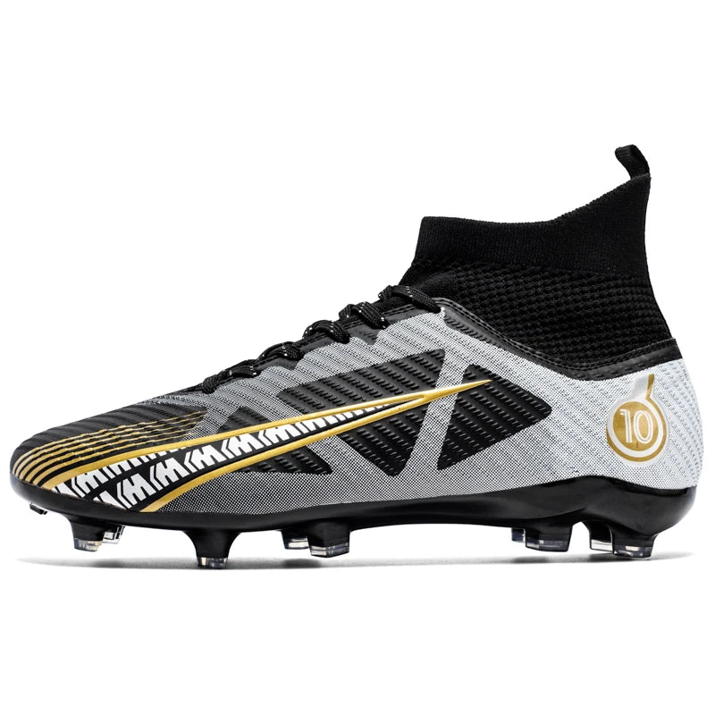 Chaussures de football cloutées pour hommes et femmes, chaussures de football, chaussures d'entraînement de football en plein air, offre spéciale