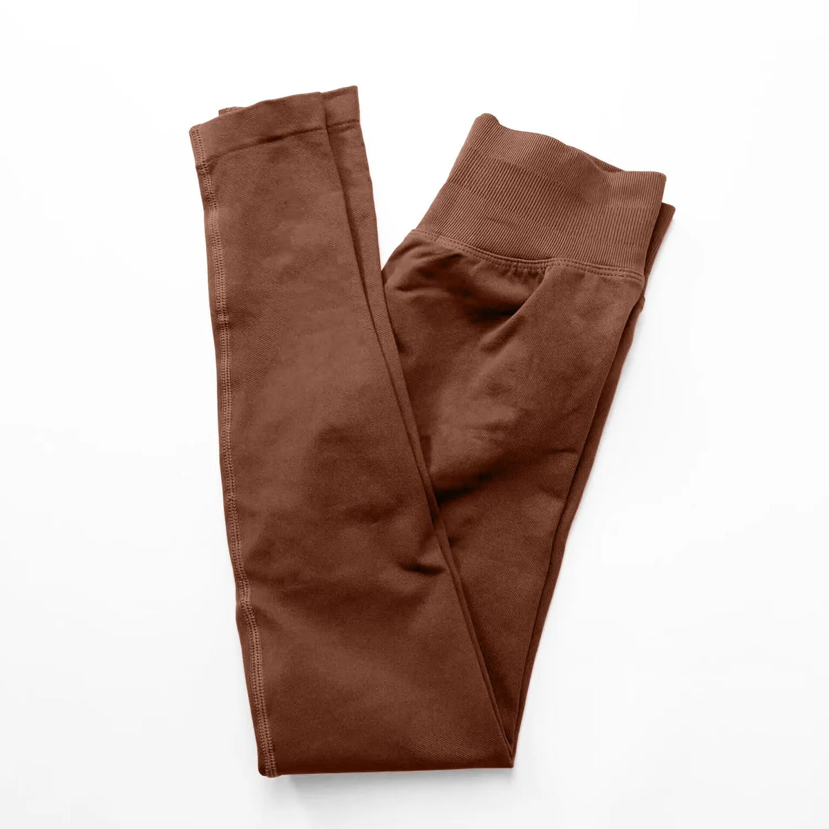NCLAGEN Leggings de yoga pour femme, pantalon de sport sans couture, avec bande côtelée basse, vêtements de gym, tenue de fitness, collants effet scrunch bum