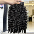 Extensions de Cheveux Bouclés Birmans Vierges Non Traités, 28-30 Pouces, 1, 3 ou 4 Paquets, avec Boucles Spirales aux Extrémités
