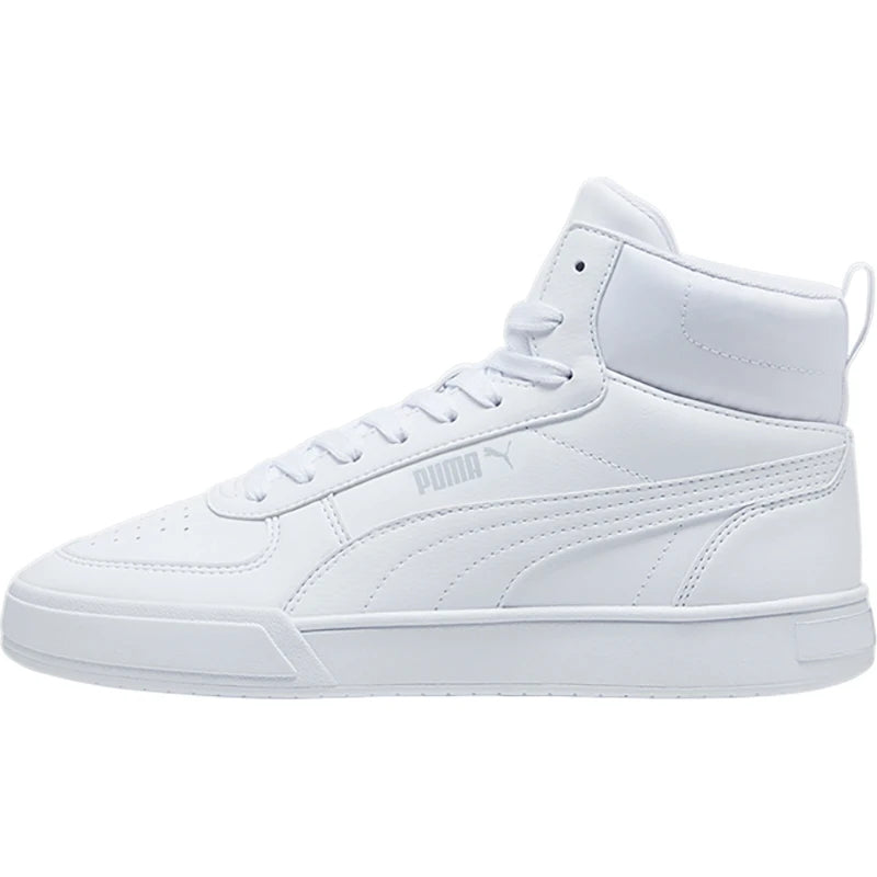 Puma Genuine CAVEN Baskets de sport mi-hautes en cuir simple à semelle épaisse pour hommes et femmes 401799-01