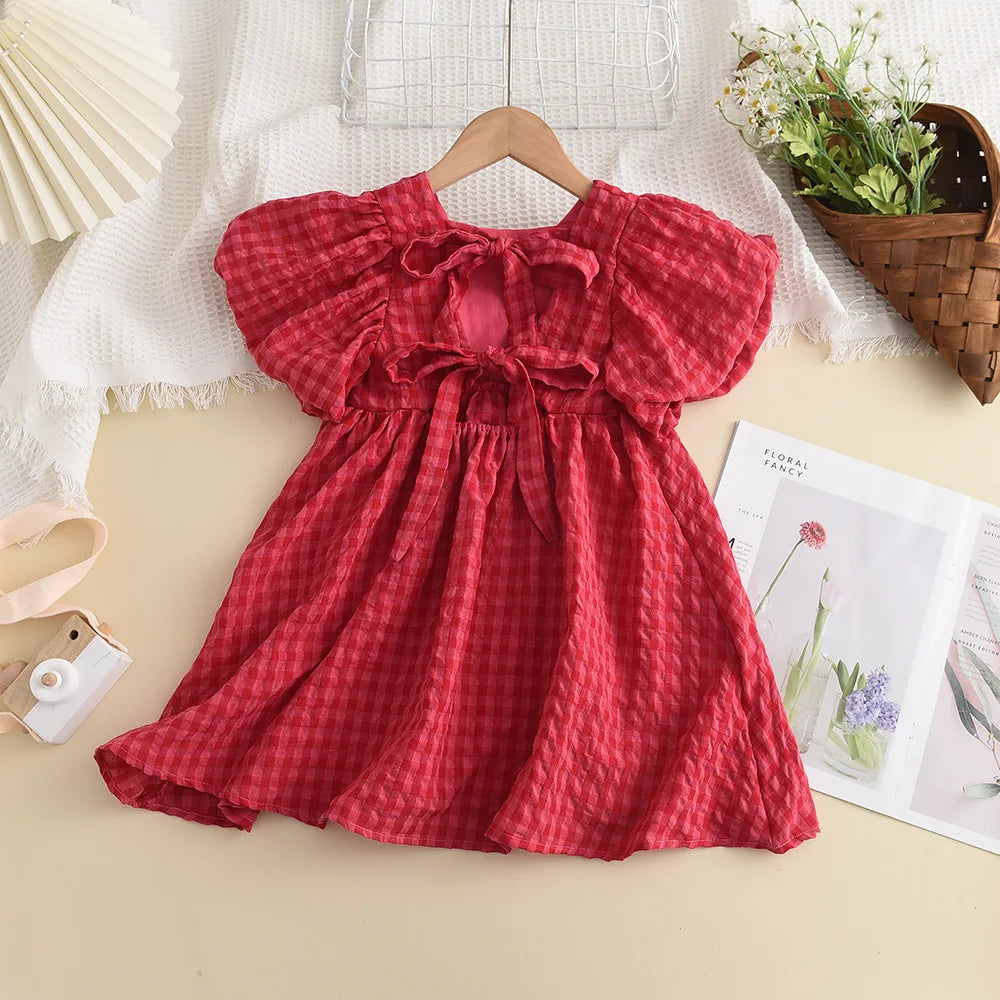Bear Leader – robes élégantes pour filles, Costumes de fête d'été pour enfants, tenues de princesse à fleurs, vêtements pour enfants, nouvelle collection 2025