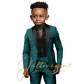 Costumes blancs pour garçons, 2 pièces, smoking de fête formelle de mariage, châle à revers, robe pour enfants, veste et pantalon, ensembles Blazer Slim Fit