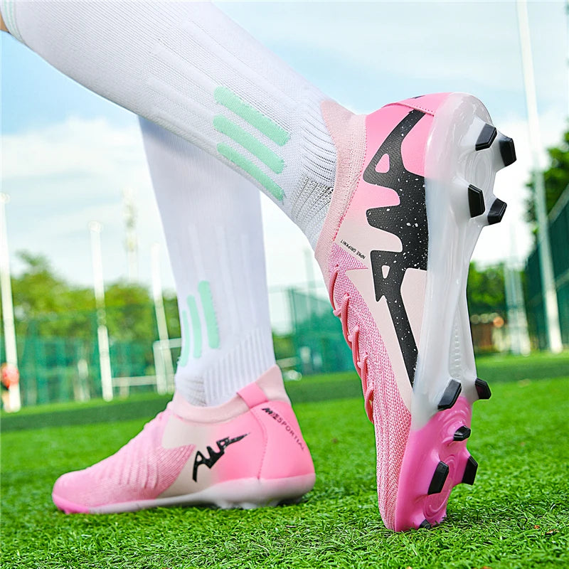 Nouvelles bottes de Football professionnelles hommes chaussures de Football société pour adultes crampons de Football ultralégers formation Football baskets en plein air
