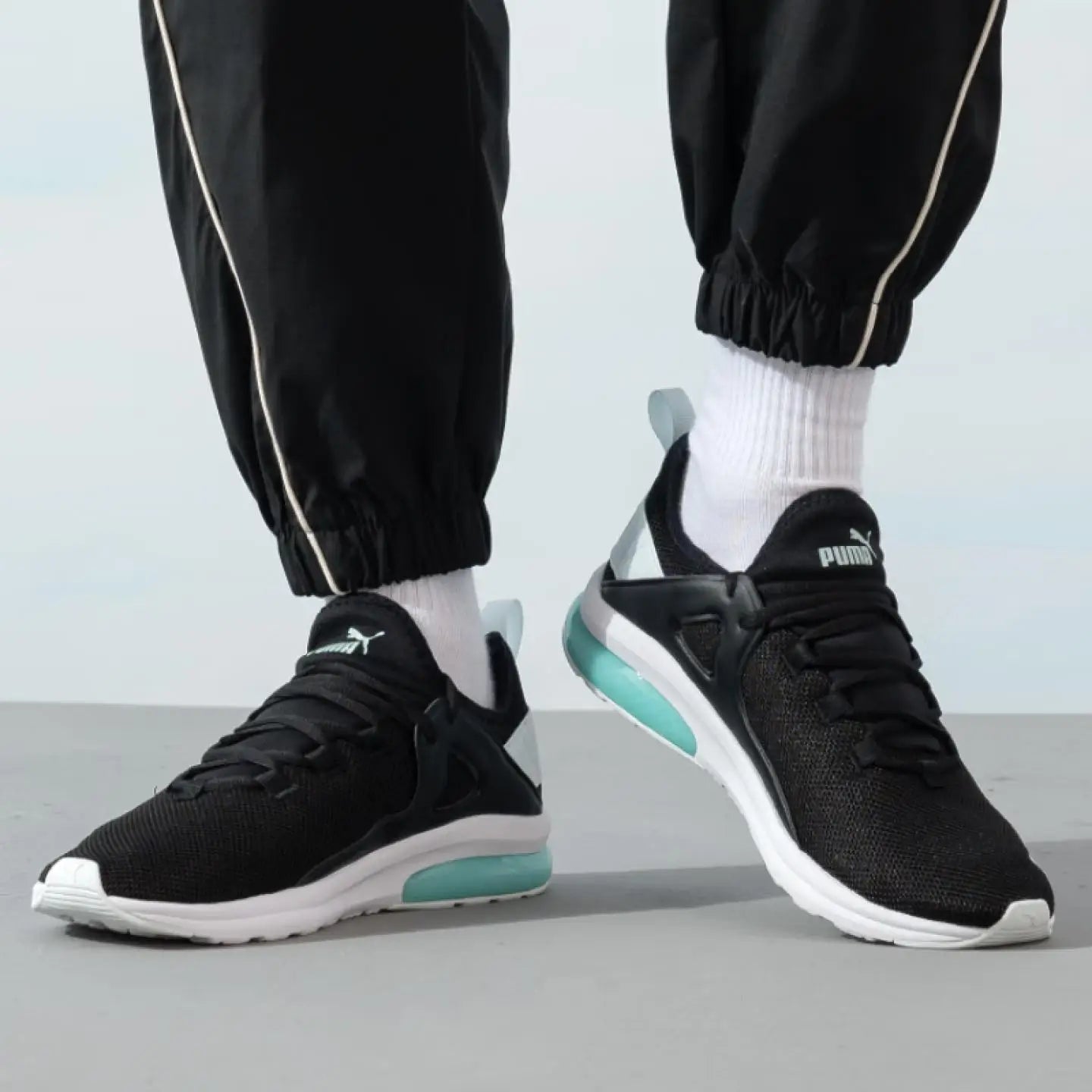 PUMA 385669-23 2026 Baskets décontractées de course respirantes en maille avec coussin d'air et mousse souple pour homme