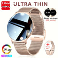 Nouvelle Montre Connectée Ultra-Mince 7,9 mm 2026 pour Femme avec Suivi de Santé, Affichage Permanent, Plus de 100 Modes Sportifs et Appel Bluetooth