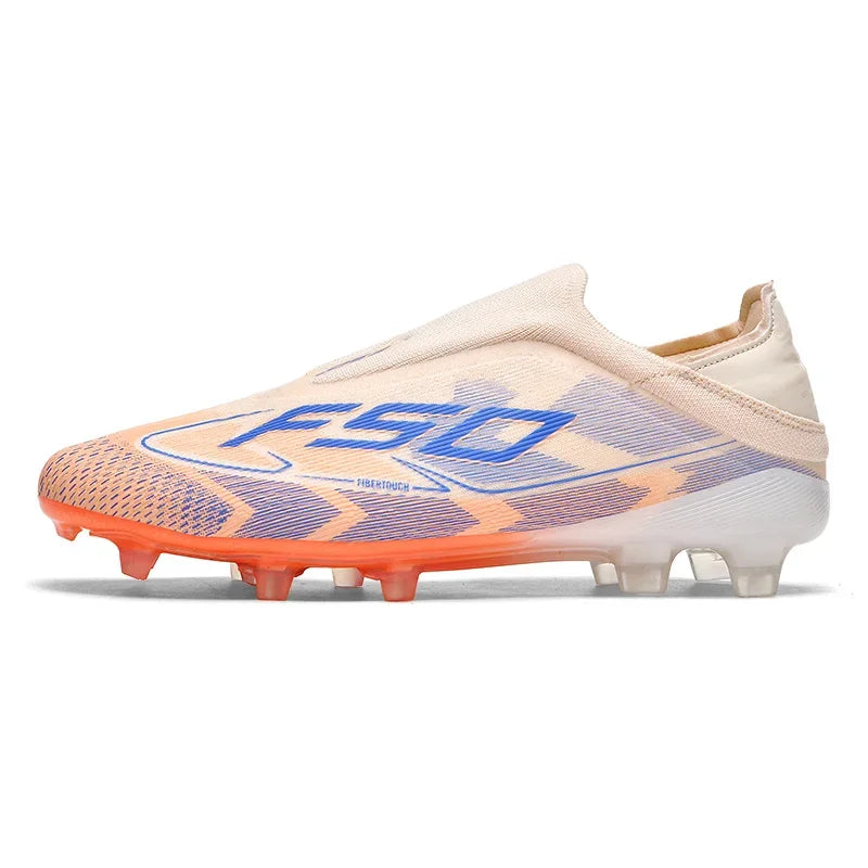 Chaussures de football pour hommes et femmes, crampons FG/TF, bottes de football originales professionnelles, pour entraînement sur gazon et en salle, baskets unisexes antidérapantes