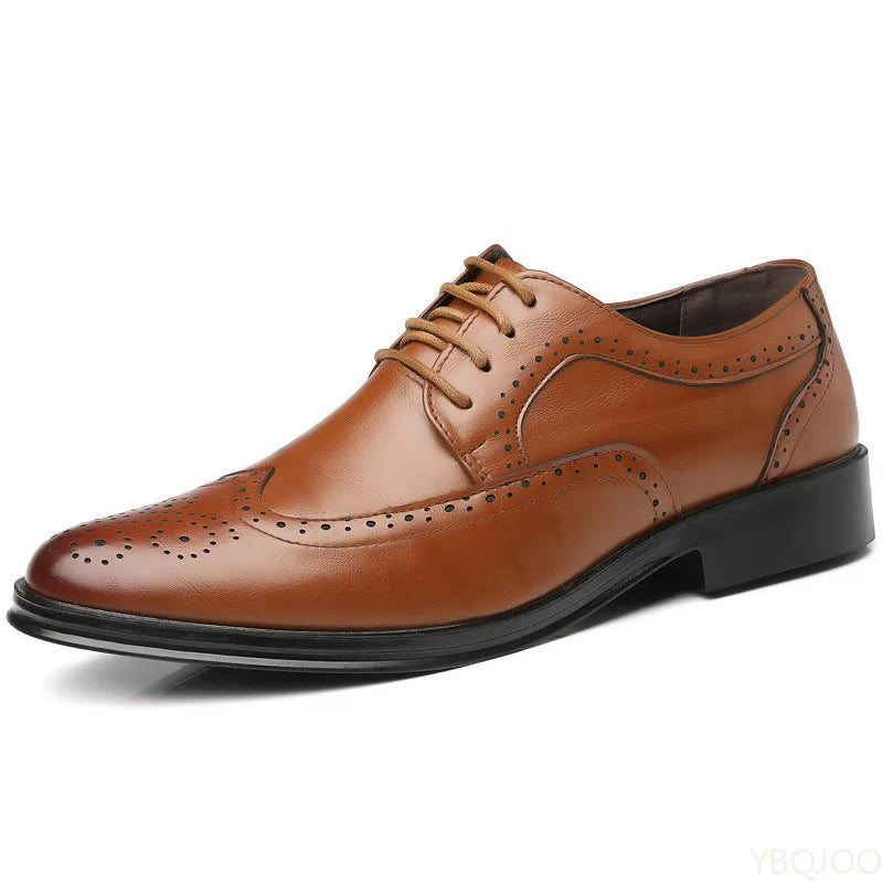 Chaussures habillées pour hommes, grande taille, élégantes, à bout pointu, confortables pour le quotidien, multifonctionnelles, pour le bureau et les mariages