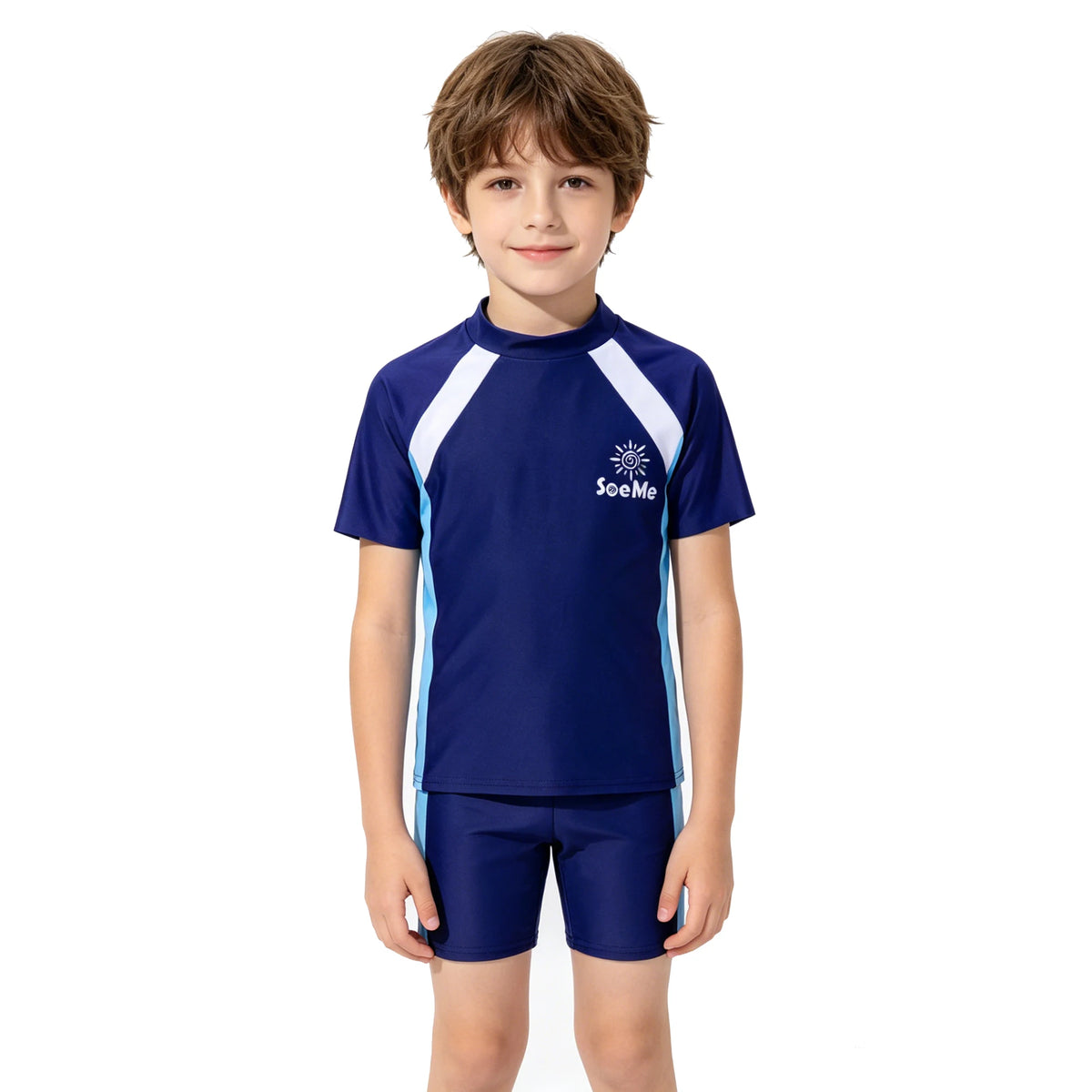 Maillot de bain rose pour filles, ensemble de maillots de bain pour enfants en bas âge, 2 pièces, manches courtes, costume de bain mignon pour enfants de 3 4 5 6 7 8 9 10 ans