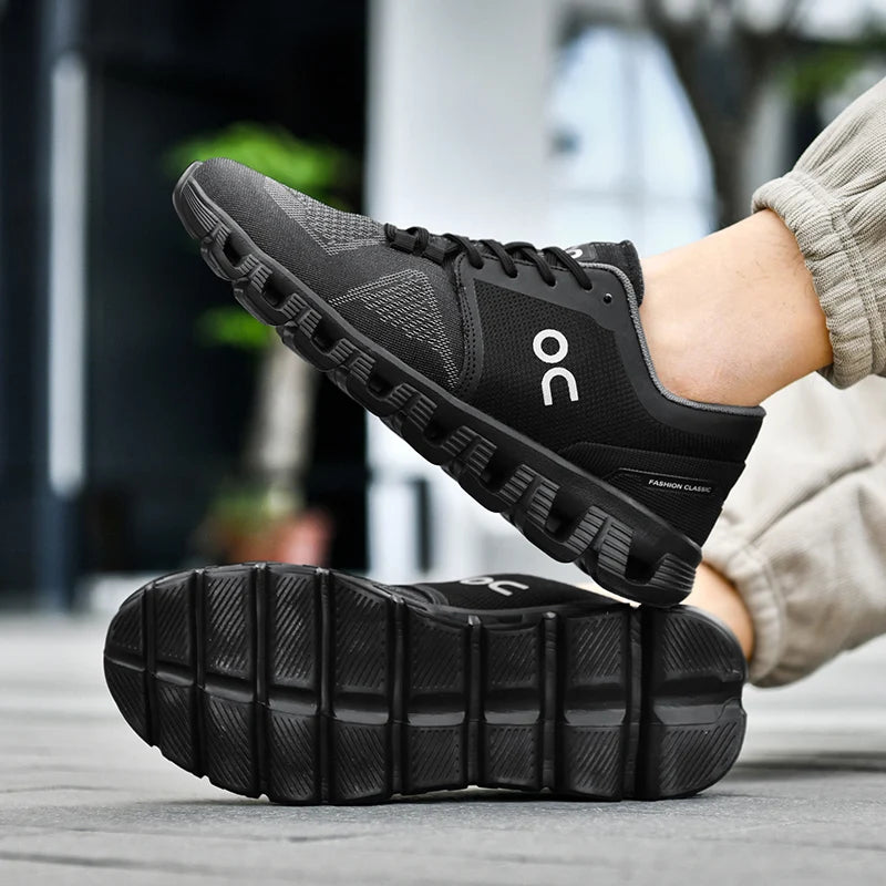 Baskets décontractées respirantes pour hommes, chaussures de course en maille légère, pour sports de plein air, été, grandes tailles 39-46