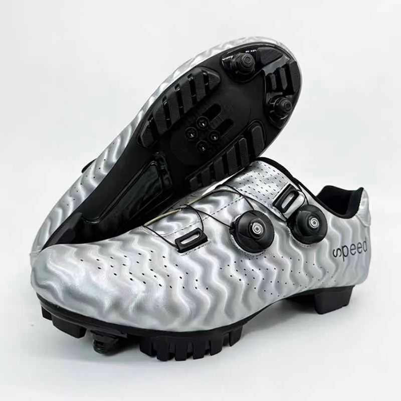 Chaussures de cyclisme professionnelles pour hommes et femmes, chaussures de compétition de cyclisme sur route, respirantes, l'offre elles dures, booster, verrouillage, éventuelles D