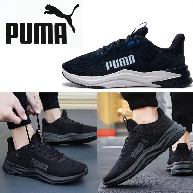 Nouvelles chaussures de course PUMA unisexes 7 24 2026, 311095-02/05, avec empeigne en mesh respirant et semelle intérieure en mousse souple