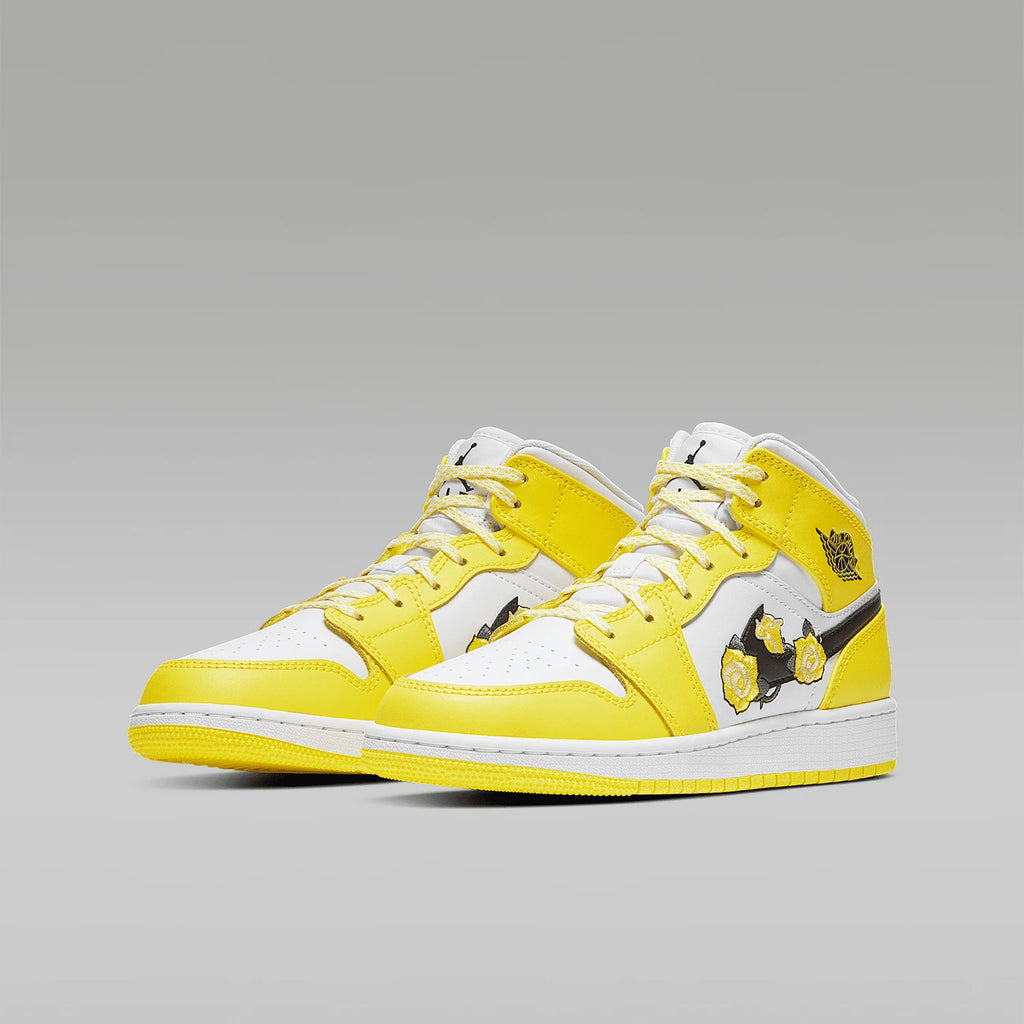 Nike Authentique AIR JORDAN 1 MID SE (GS) Baskets décontractées pour enfants AV5174-700