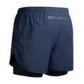 Nouveaux shorts d'été 2 en 1 pour hommes, pantalons de plage double couche, pantalons de sport respirants et à séchage rapide