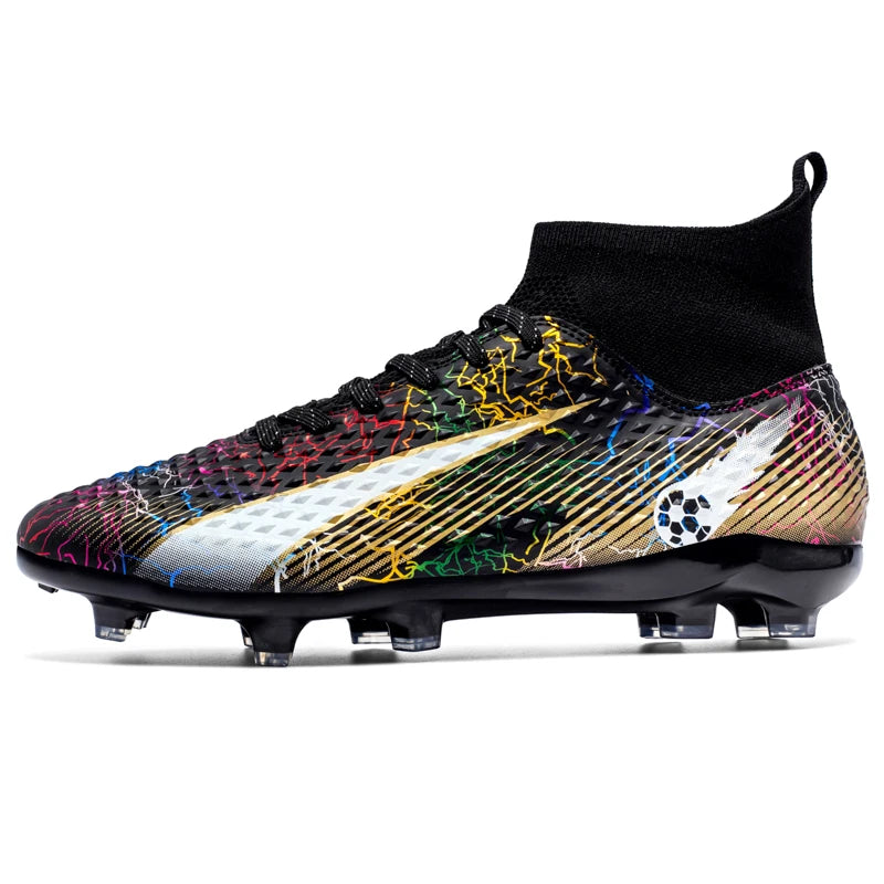Chaussures de football cloutées pour hommes et femmes, chaussures de football, chaussures d'entraînement de football en plein air, offre spéciale