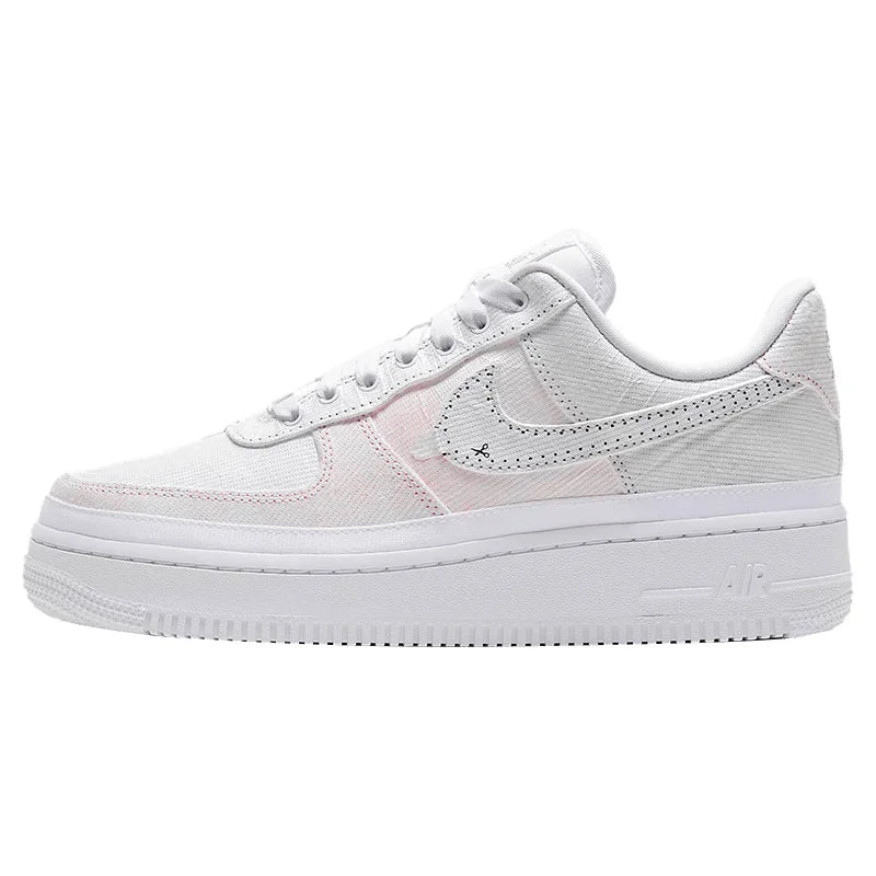 Nike véritable AIR FORCE 1 chaussure de sport et de loisirs classique rembourrée pour femme CJ1650-100