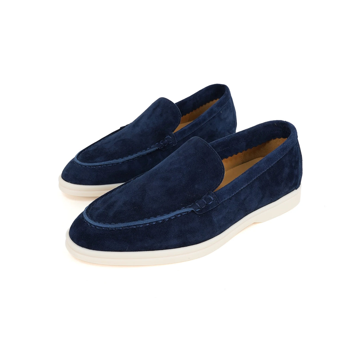 Chaussures plates de luxe en cuir pour femmes, mocassins de créateur, chaussures de marche confortables pour femmes, chaussures décontractées d'été, décontractées 44