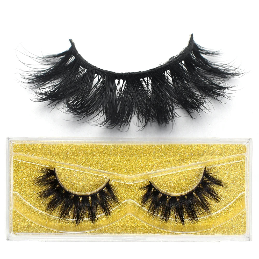 FOXESJI cils 3D vison cils populaire naturel long moelleux dramatique Extension de cils maquillage cils complet faux cils