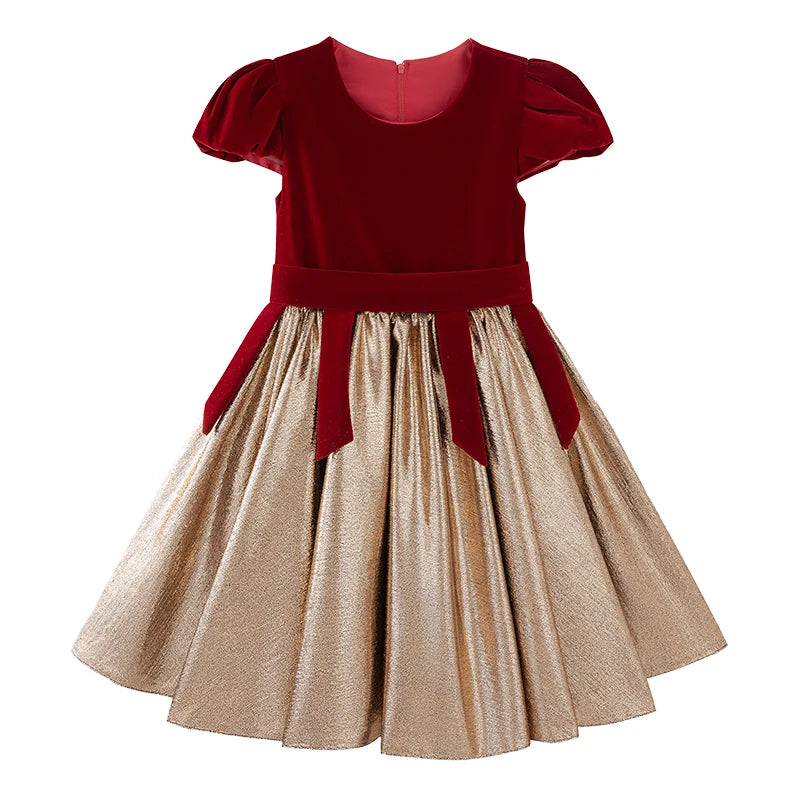 Tween Girl – robe de soirée de luxe pour bal de promo, vêtements fantaisie pour enfants, vêtements de spectacle de Concert de mariage, Costume de carnaval de princesse française pour enfants
