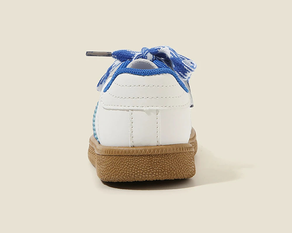 Baskets en cuir PU pour enfants, chaussures de Tennis imperméables, tendance, antidérapantes, chaussures de Sport pour enfants