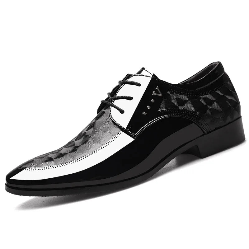 Chaussures en cuir de créateur pour hommes, chaussures provoqué d'affaires, chaussures de mariage polyvalentes, mocassins classiques pour hommes