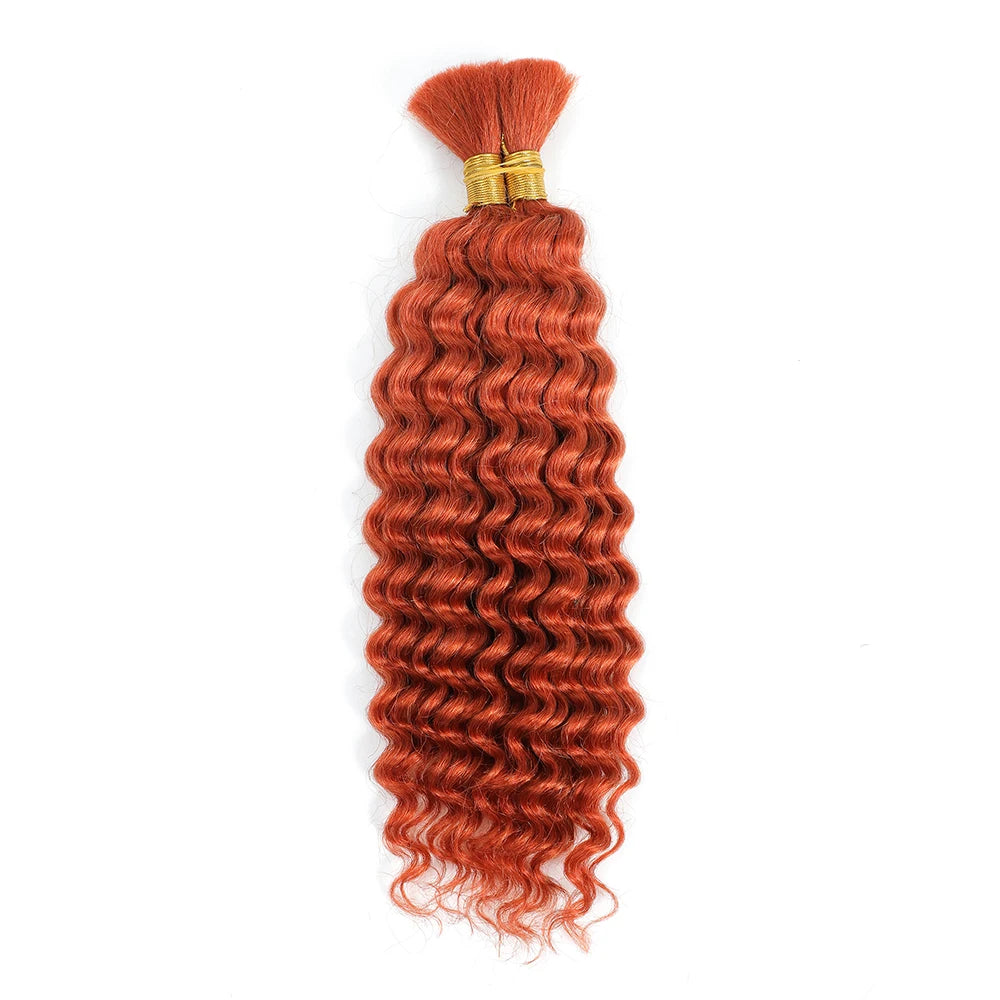 Tressage humain cheveux vague profonde en vrac cheveux humains 100g sans trame cheveux humains paquets Micro humain tressage cheveux pour Boho tresses