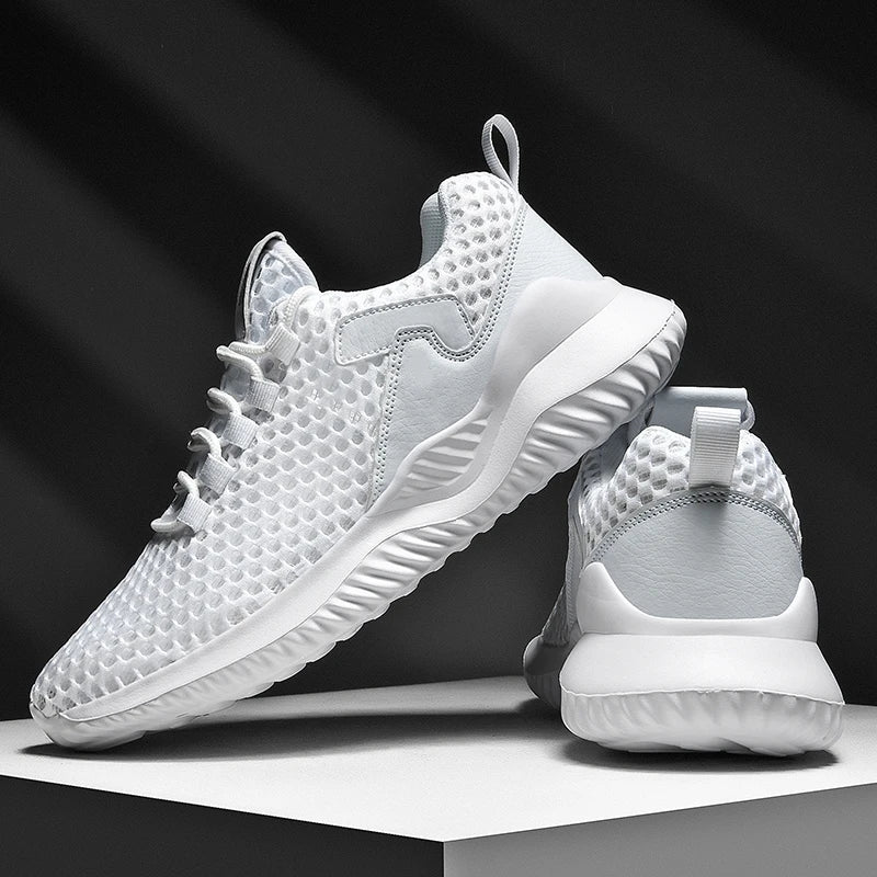 Chaussures de course amortissantes pour hommes 2026 – Baskets athlétiques légères et décontractées pour hommes – Chaussures de sport antidérapantes pour activités de plein air et marche