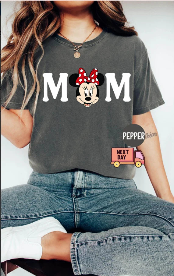 T-shirt de voyage pour couple de famille Disney, T-shirt Minnie Oncle Tante, T-shirt Grand-père Grand-mère