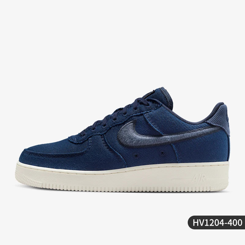 Nike véritable Air Force 1 chaussures de planche légères et décontractées à lacets pour hommes HV1204-400
