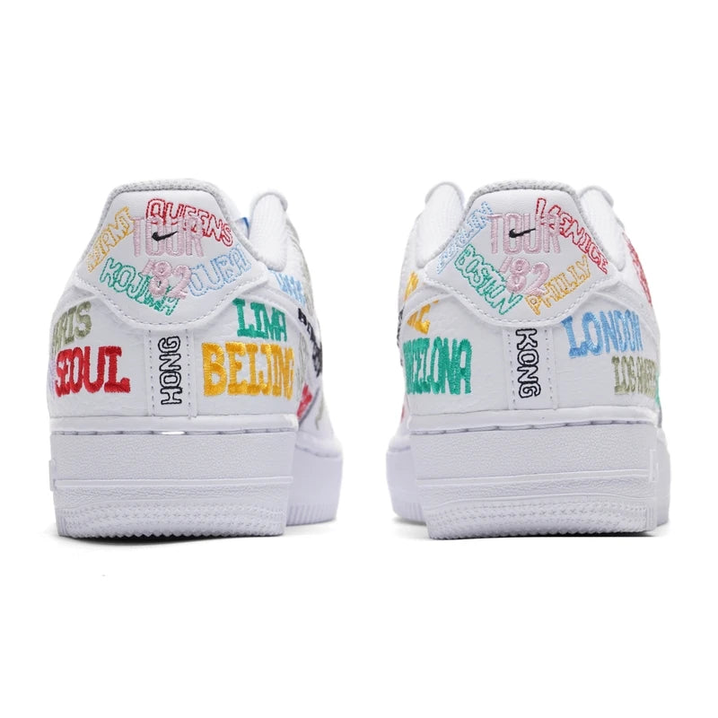 Nike Chaussures pour femmes Ir Force 1 (Gs) Chaussures de sport décontractées Baskets basses Io9739-100